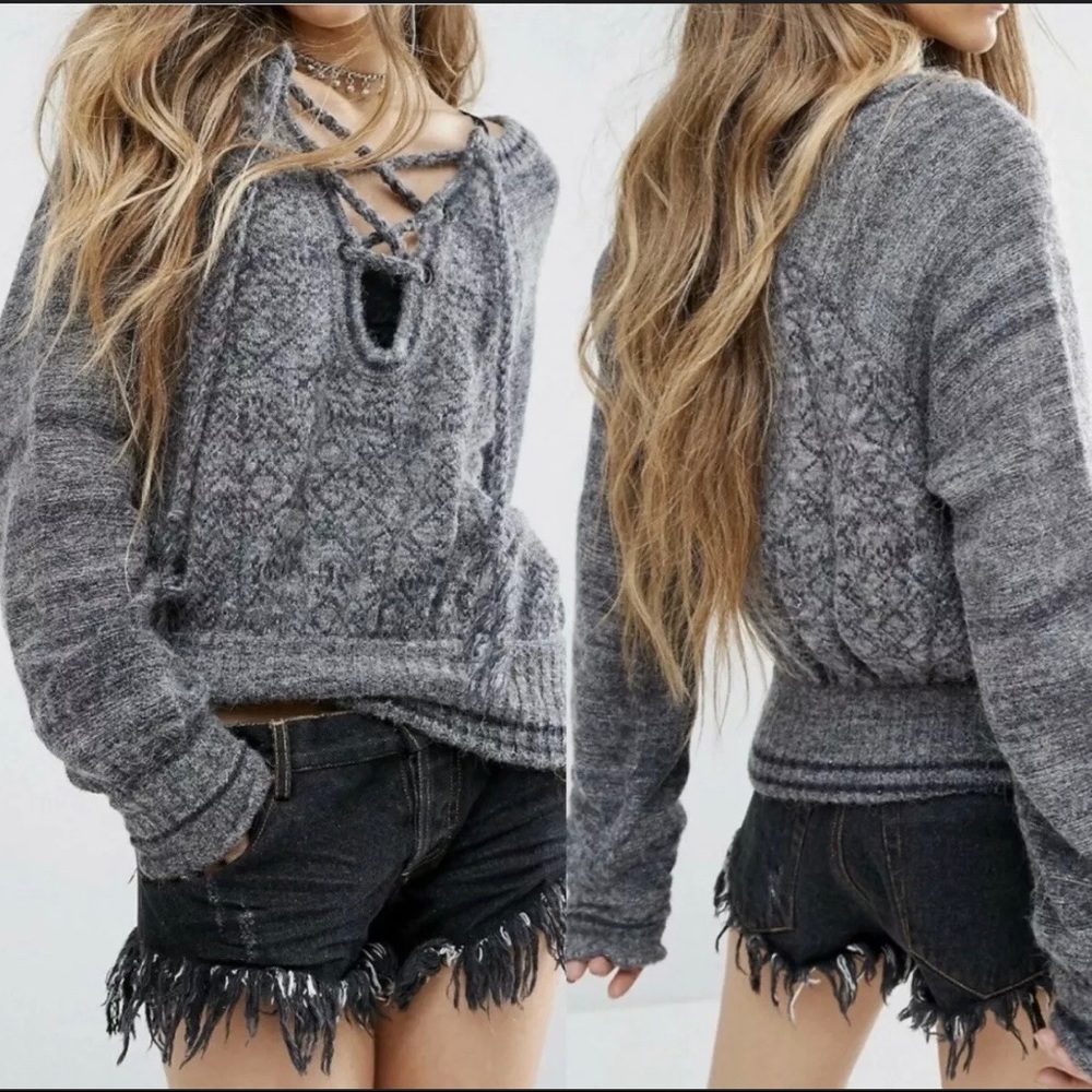 ♦️SOLD♦️Free People Pullover Baja SurferJerga - Picture 1 of 9